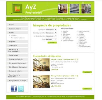 diseño: AyZ Propiedades