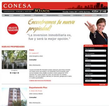 diseño: Inmobiliaria Conesa