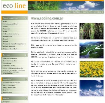 diseño web: Ecoline